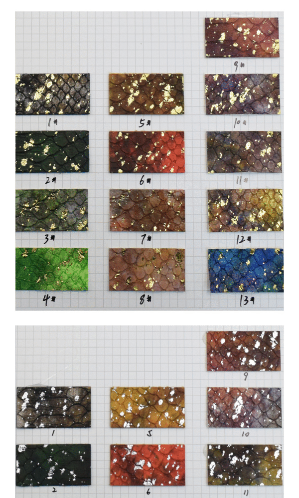 Popular Snake Skin Faux Pu Leather Fabric for Wallet Bags Shoes Belts - Image 8