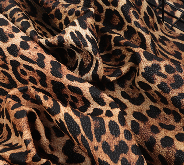 Faux Synthetic Leopard Print Pu/pvc Leather Good Prices for Making Shoes/bags/belt Material - Image 5