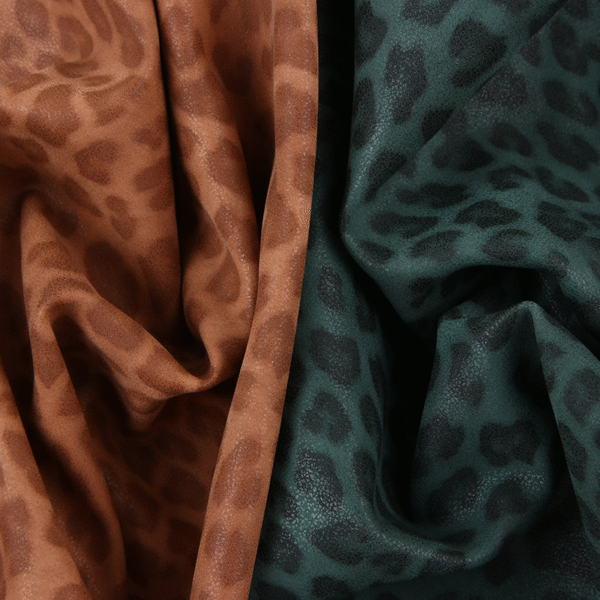 Vintage Leopard Print Fashion Pu Synthetic Leather Vinyl for Shoes Bags - Image 6