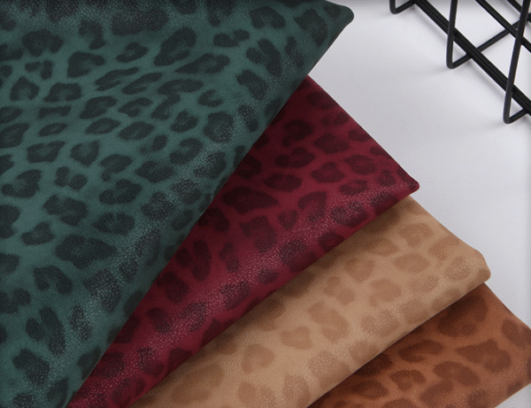 Vintage Leopard Print Fashion Pu Synthetic Leather Vinyl for Shoes Bags - Image 8