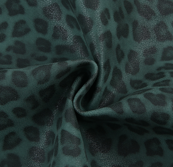 Vintage Leopard Print Fashion Pu Synthetic Leather Vinyl for Shoes Bags - Image 4