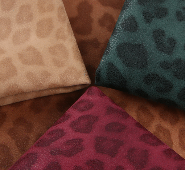 Vintage Leopard Print Fashion Pu Synthetic Leather Vinyl for Shoes Bags - Image 7