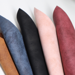 Yangbuck Pu double color suede leather