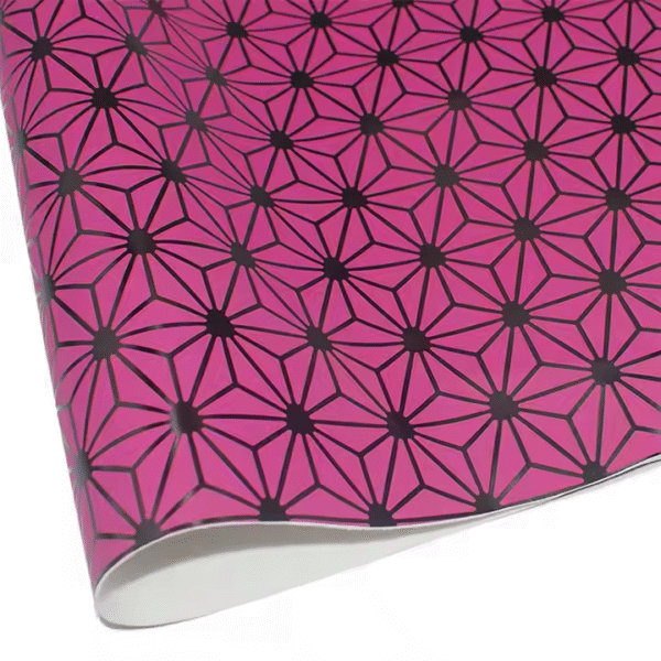 New Arrival 1.0mm Imitation Velveteen Spiderweb Pu Synthetic Leather for Bags Material - Image 3