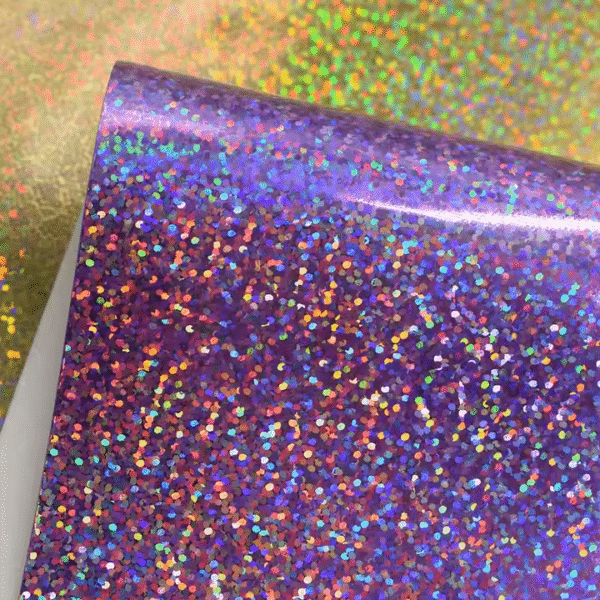 Waterproof Glitter Coating Film Raindrop Artificial Leather for Making Bags - Image 4