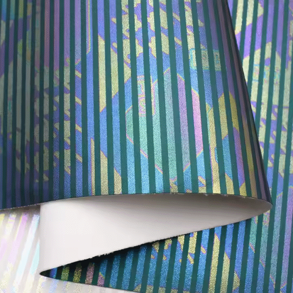 Shiny Faux PU Artificial Leather for Luggage Bag Shoes Crafts - Image 3