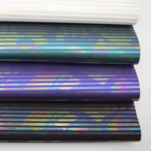 Shiny Faux PU Artificial Leather for Luggage Bag Shoes Crafts - Image 5