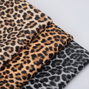 Leopard Design Artificial Leather for Bags Shoes Luggage