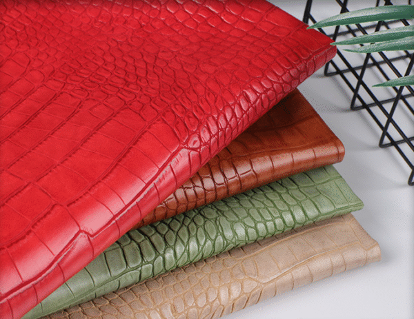 Crocodile Embossed Pu Vinyl Leather Fabric for Bags Shoes - Image 7