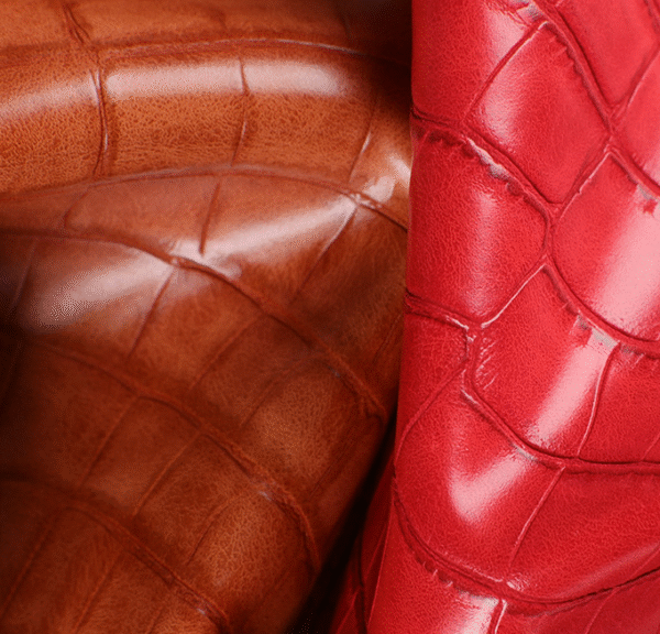 Crocodile Embossed Pu Vinyl Leather Fabric for Bags Shoes - Image 5
