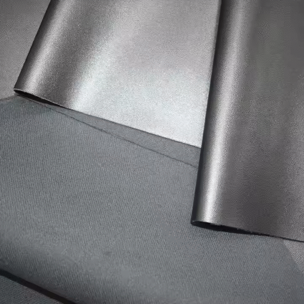 Artifical Leather 1.0 Nappa Grain Fabric Material Synthetic PU Leather for Bag Shoe - Image 2