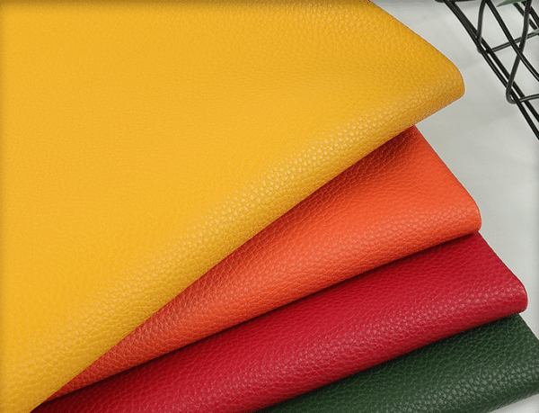 Litchi Texture Faux Leather Fabric Vinyl Synthetic Leather for Handbags for Car Seat - Image 7