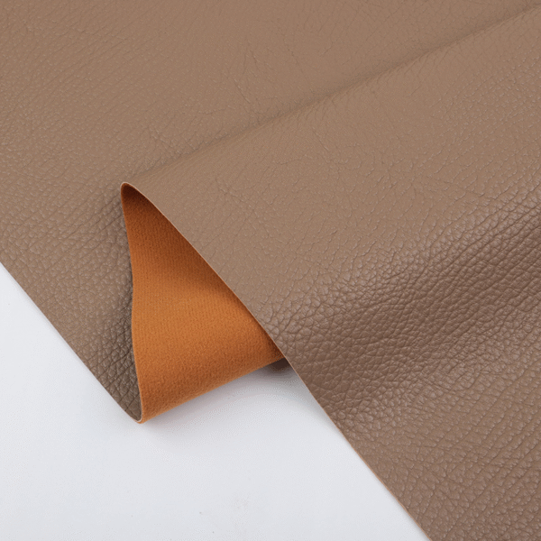 Litchi PU Faux Leather Digital Printed Custom PU Leather Material Suede Leather for Sofa - Image 2