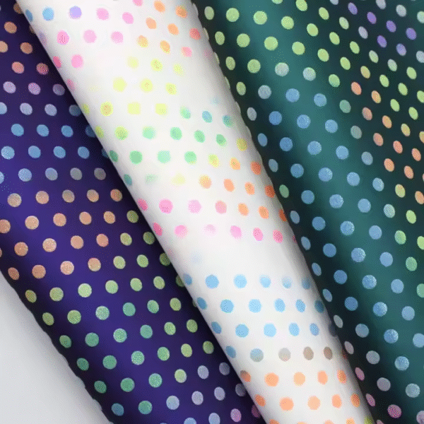 Artificial Leather Fabric Shiny Faux PU Artificial Leather for Luggage Bag