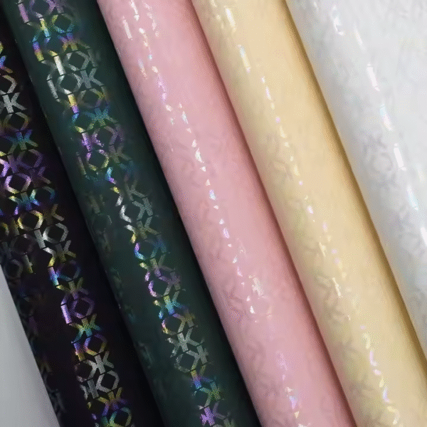 Shiny Faux Pu Leather for Make-up Case for Bag Wallet