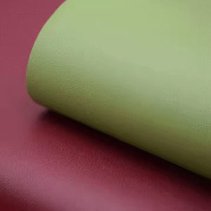 Wholesale Faux Leather Vinyl PU Material for Notebook Photo Album Passport Cover Waterproof with Woven Backing Finished Pattern