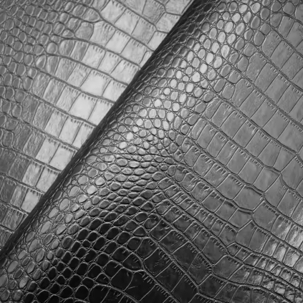 Fake Pu Leather crocodile Skin Leather for Shoes - Image 5