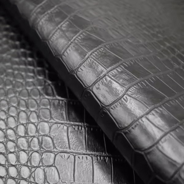 Fake Pu Leather crocodile Skin Leather for Shoes