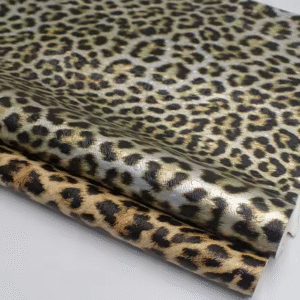 Wholesale Faux Synthetic Leopard Print Pu/pvc Leather Good Prices for Making Shoes/bags/belt Material