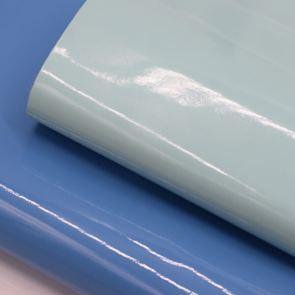 0.5mm High Glossy Micro Synthetic PU Leather 100% for Decorative and Sandal - Image 5