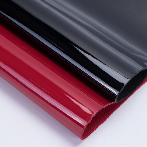 Artificial Leather Fabric Mirror Faux Synthetic Pu Patent Leather Upper Shoe Material Faux Leather Sheets - Image 9